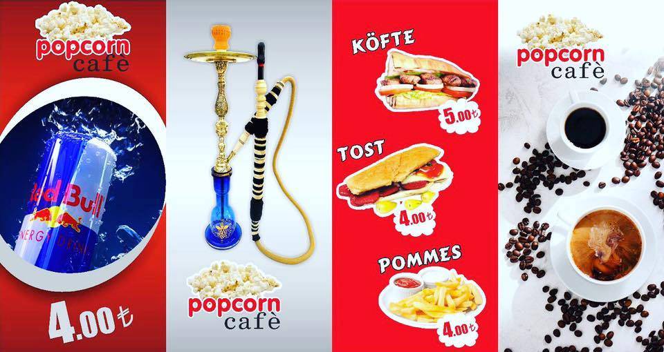 Popcorn Cafe меню