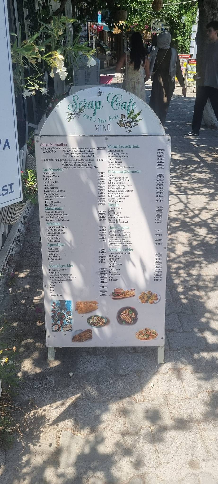 Serap Cafe меню