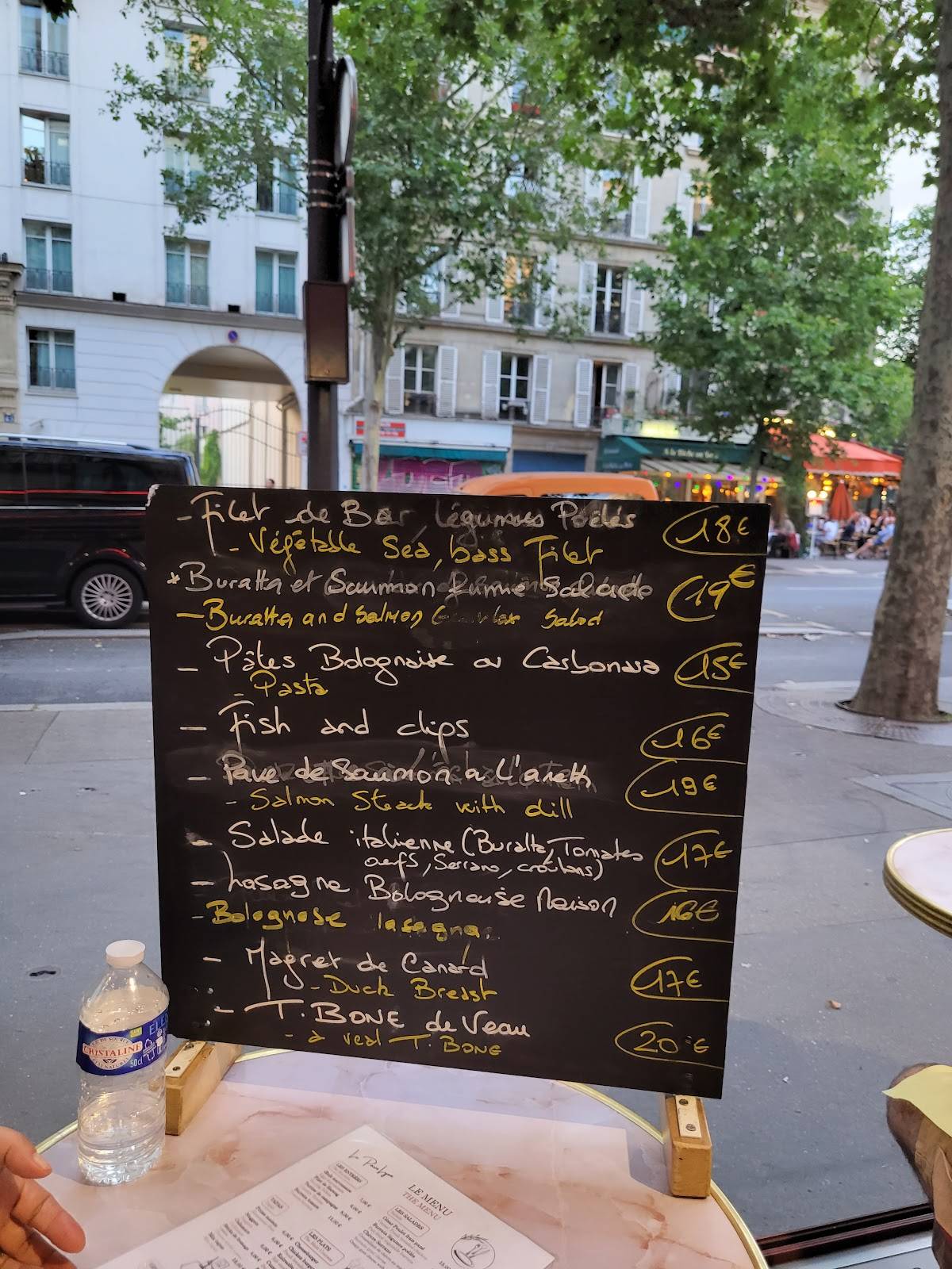 Café de Lyon меню