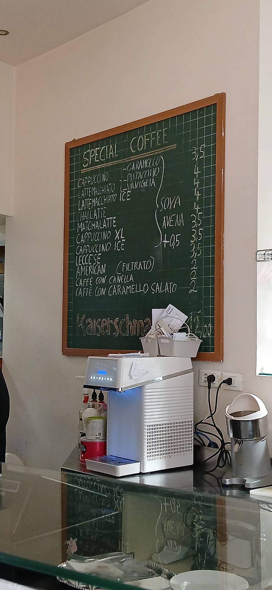 Caffè Rainer меню