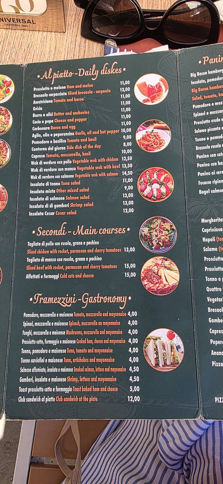 Caffè Ripetta меню