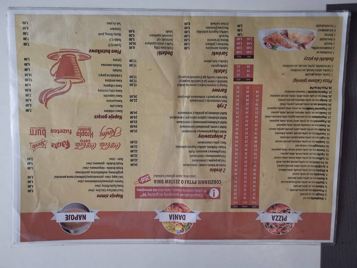 Calabria Pizzeria меню
