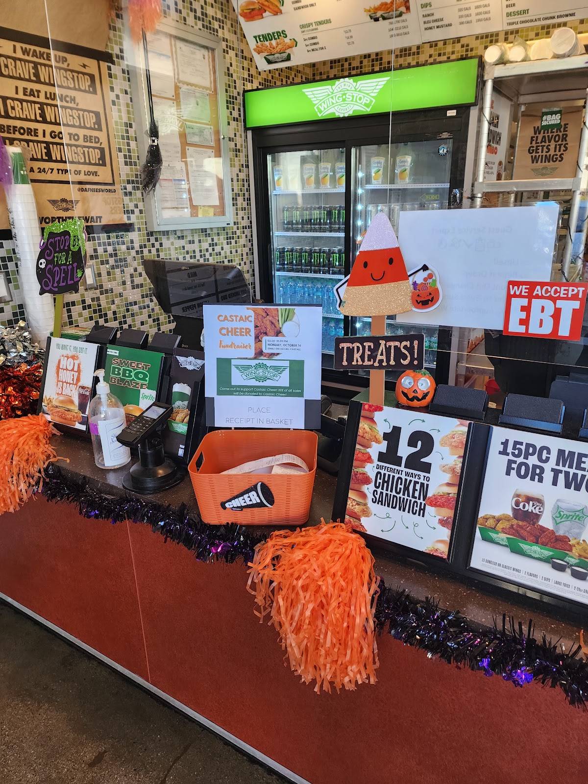 Wingstop меню
