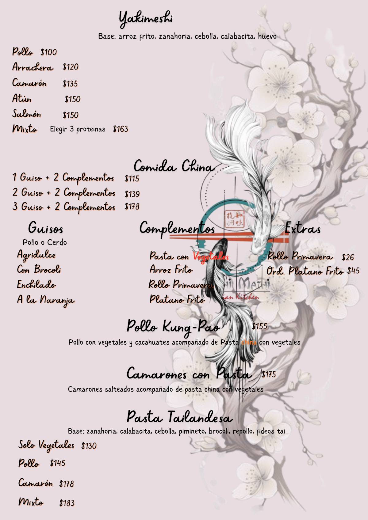 SushiMathi AsianKitchen меню