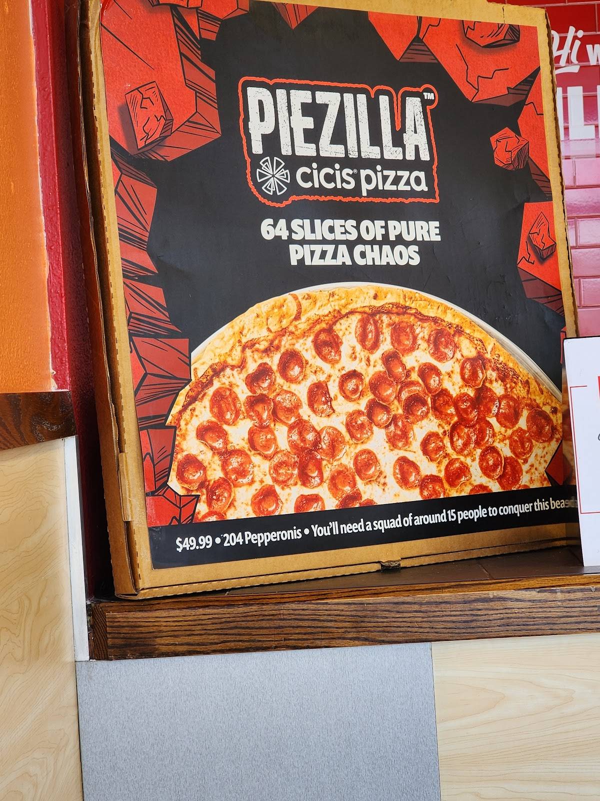 Cicis Pizza меню