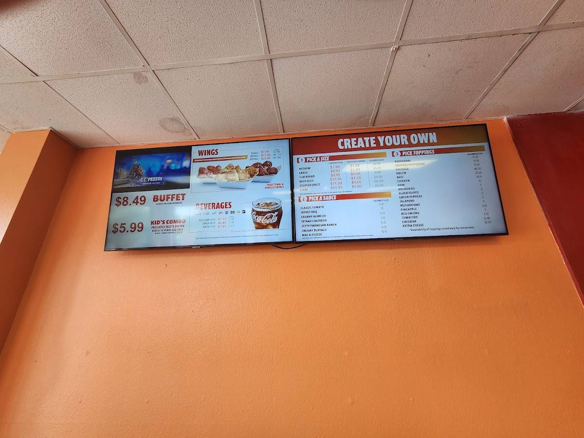 Cicis Pizza меню