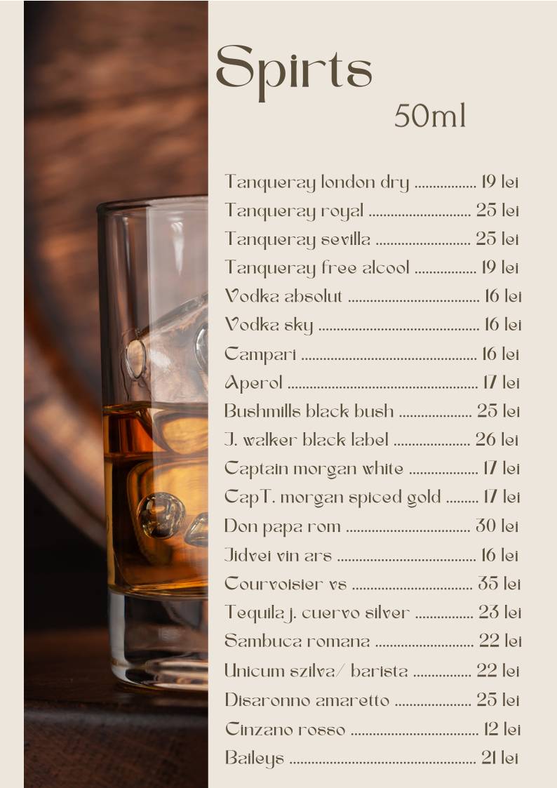 Citadel Lounge меню