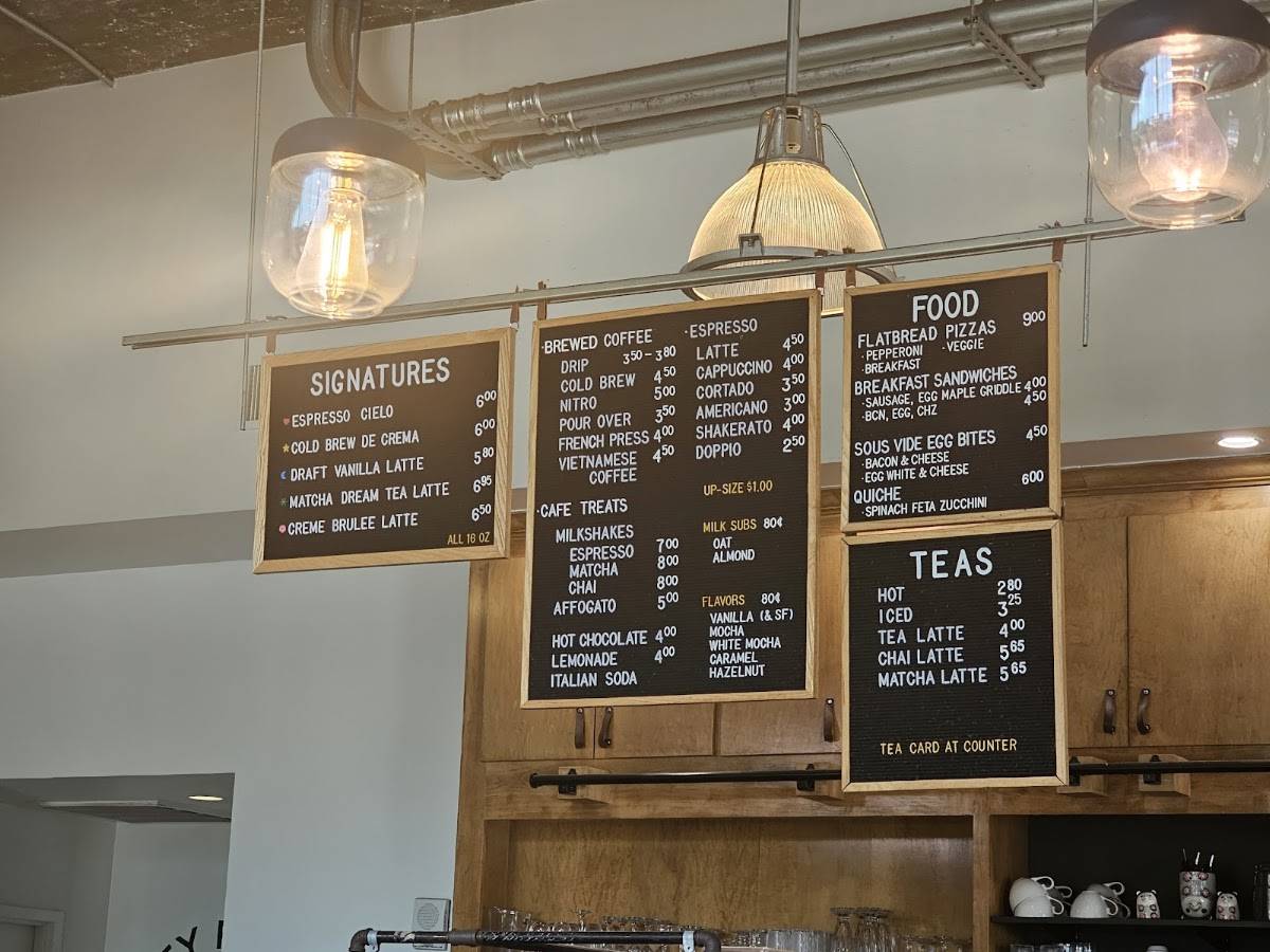 CityRoots Coffee Bar меню
