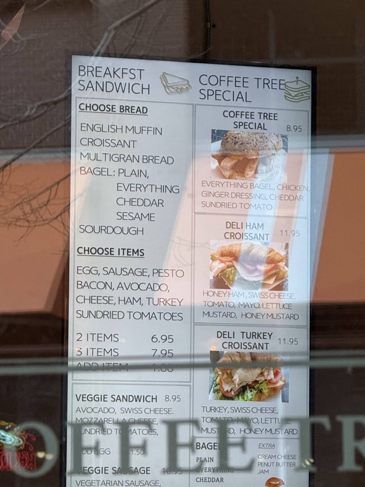 Coffee Tree меню