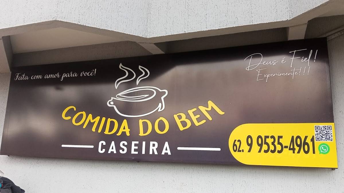Comida do bem меню