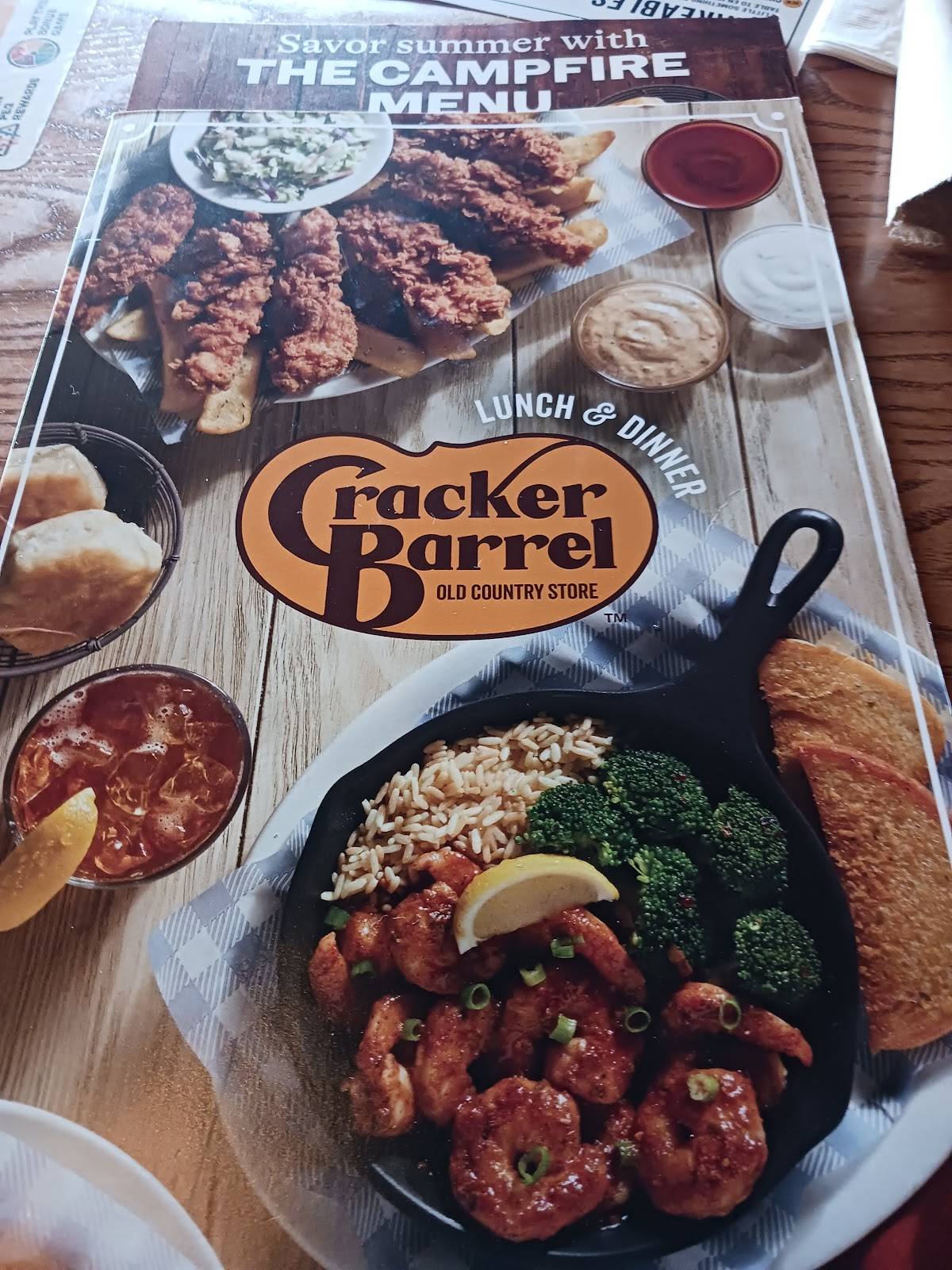 Cracker Barrel Old Country Store меню