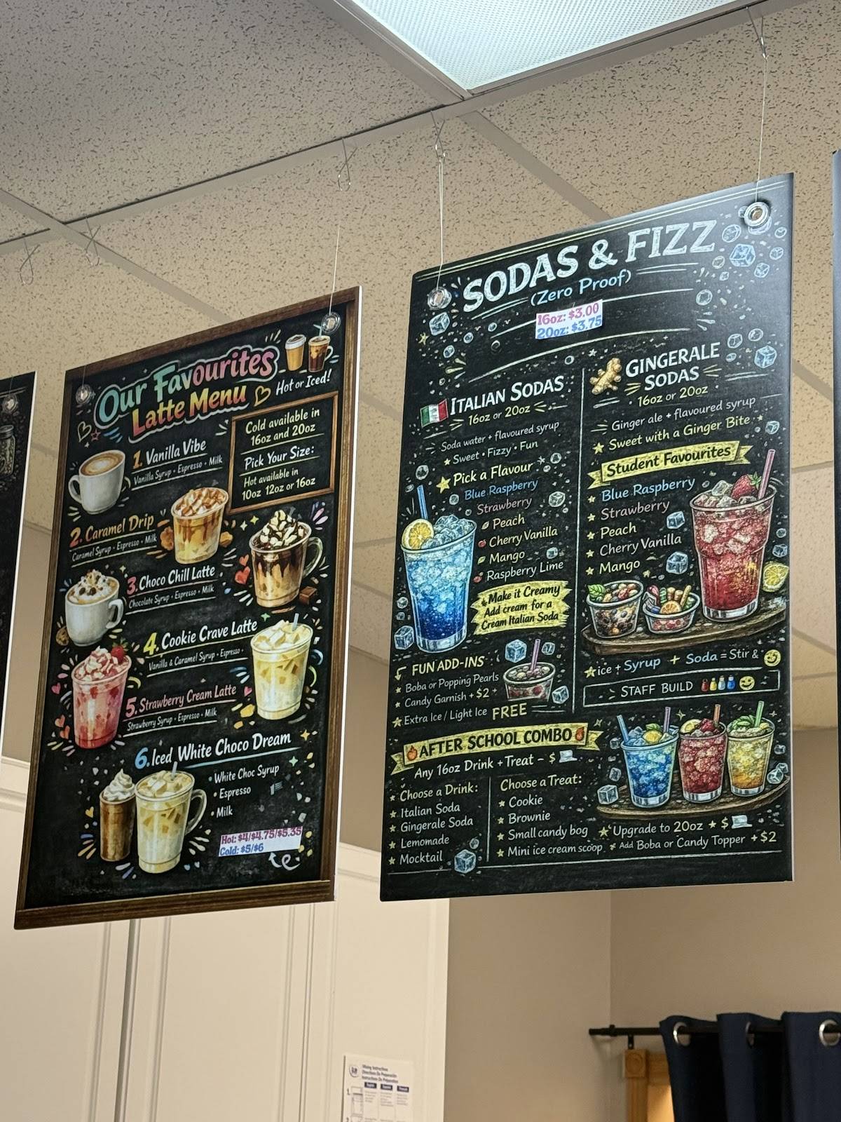 Cravings меню