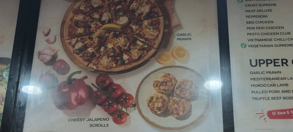 Crust Pizza Doncaster меню