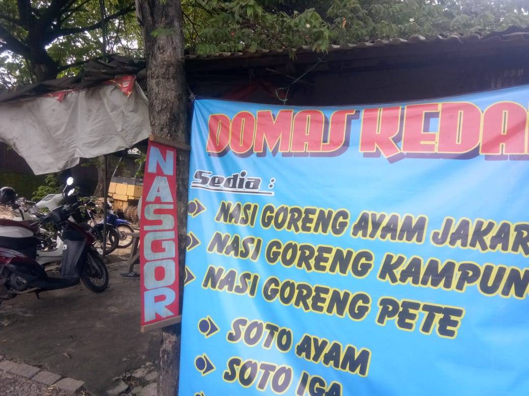 DOMAS KEDAI меню