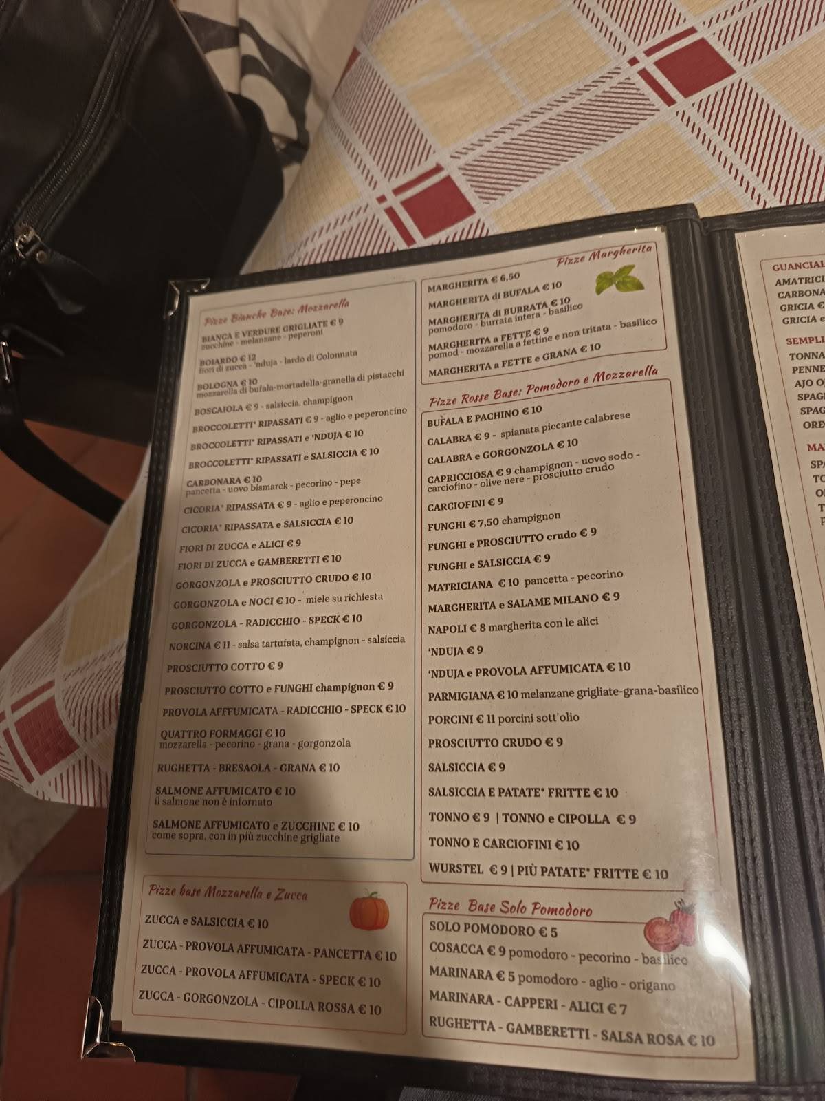 Da Pietro al giardino меню