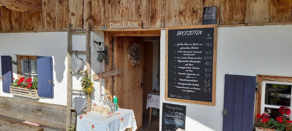 Dandl-Alm меню