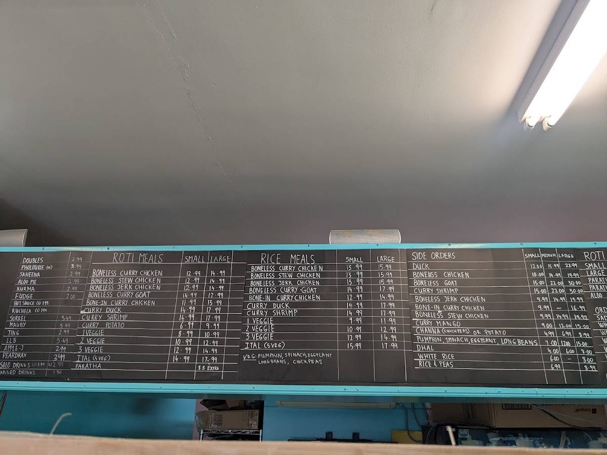 Danforth Roti Shop меню