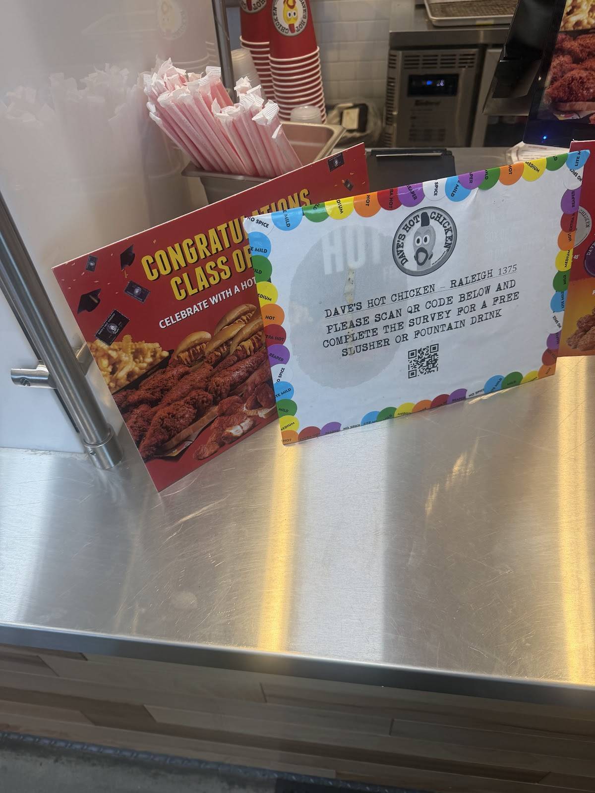 Dave's Hot Chicken меню