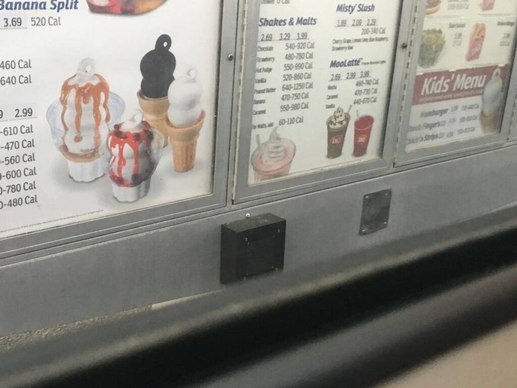 Dairy Queen меню