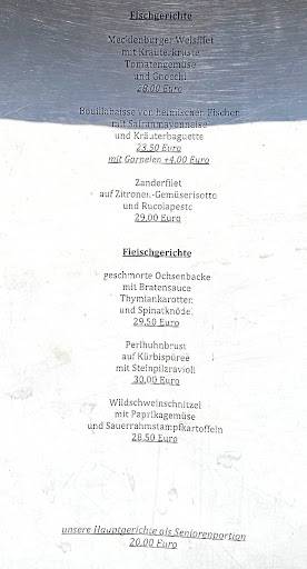 Der Seehof меню