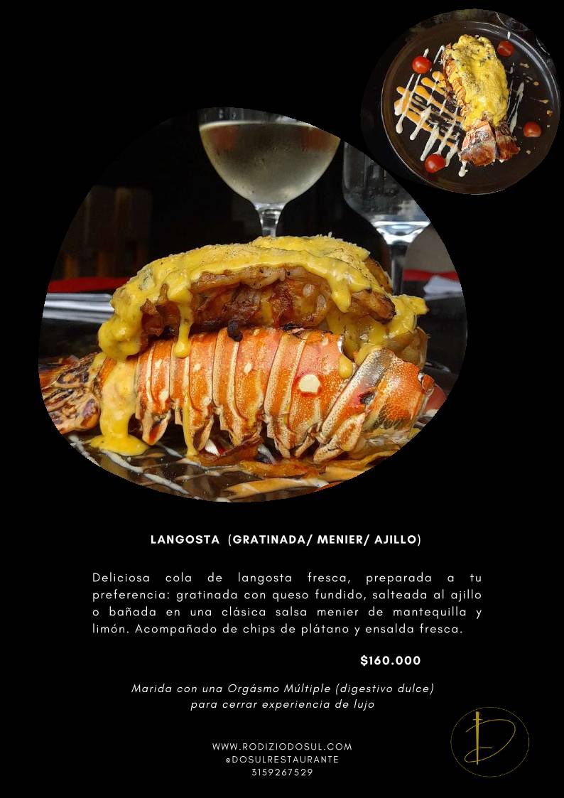 Do Sul Restaurante меню