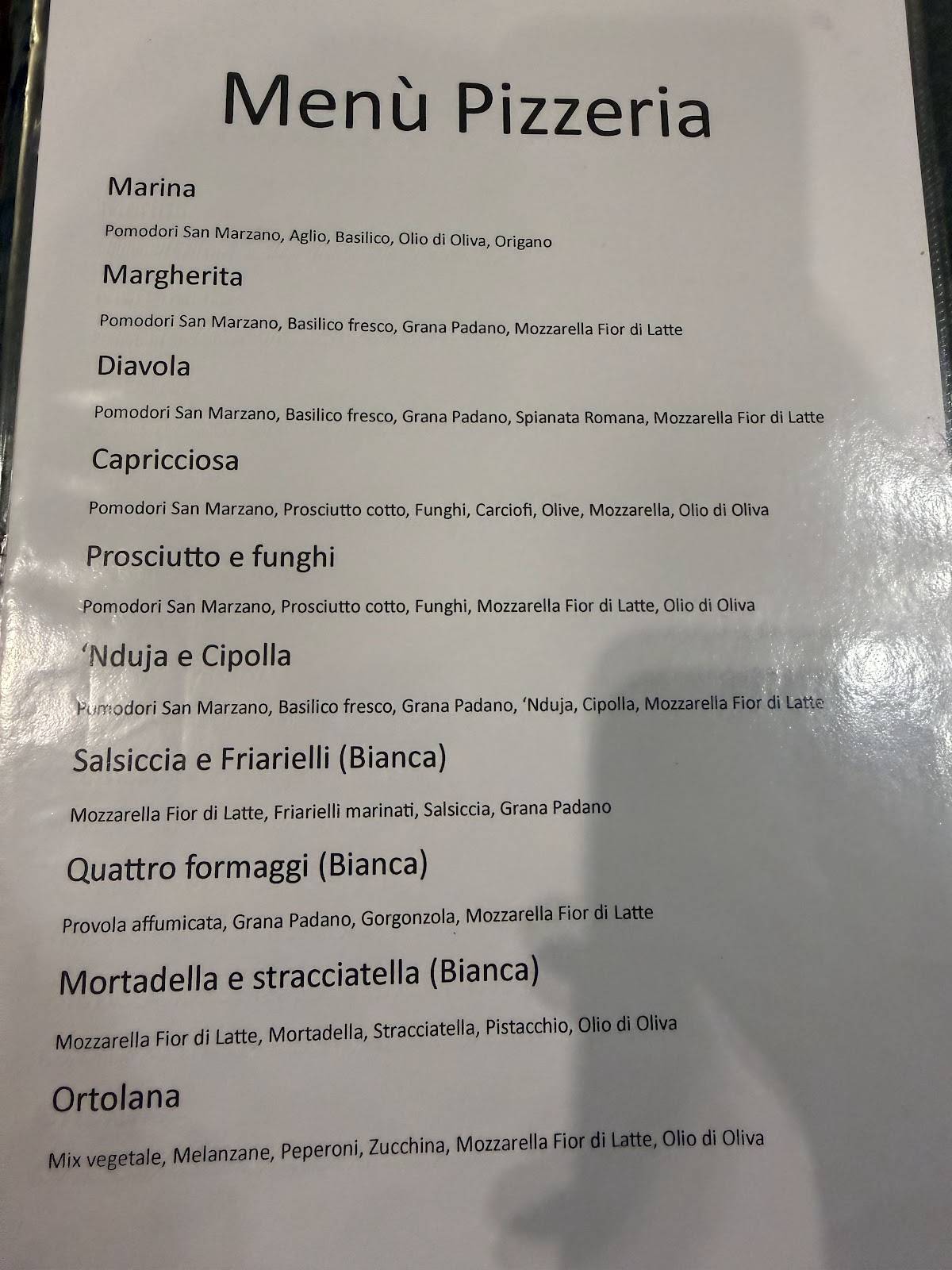 Don Donà! Broccia Circolo Cibo меню