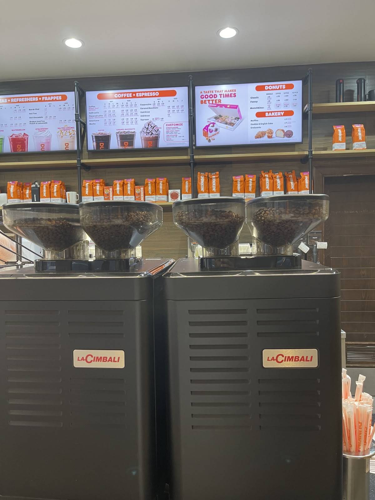 Dunkin Donuts меню