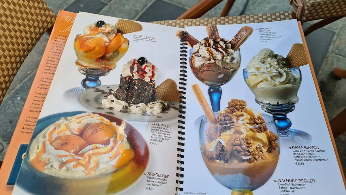 Eiscafé Milano меню
