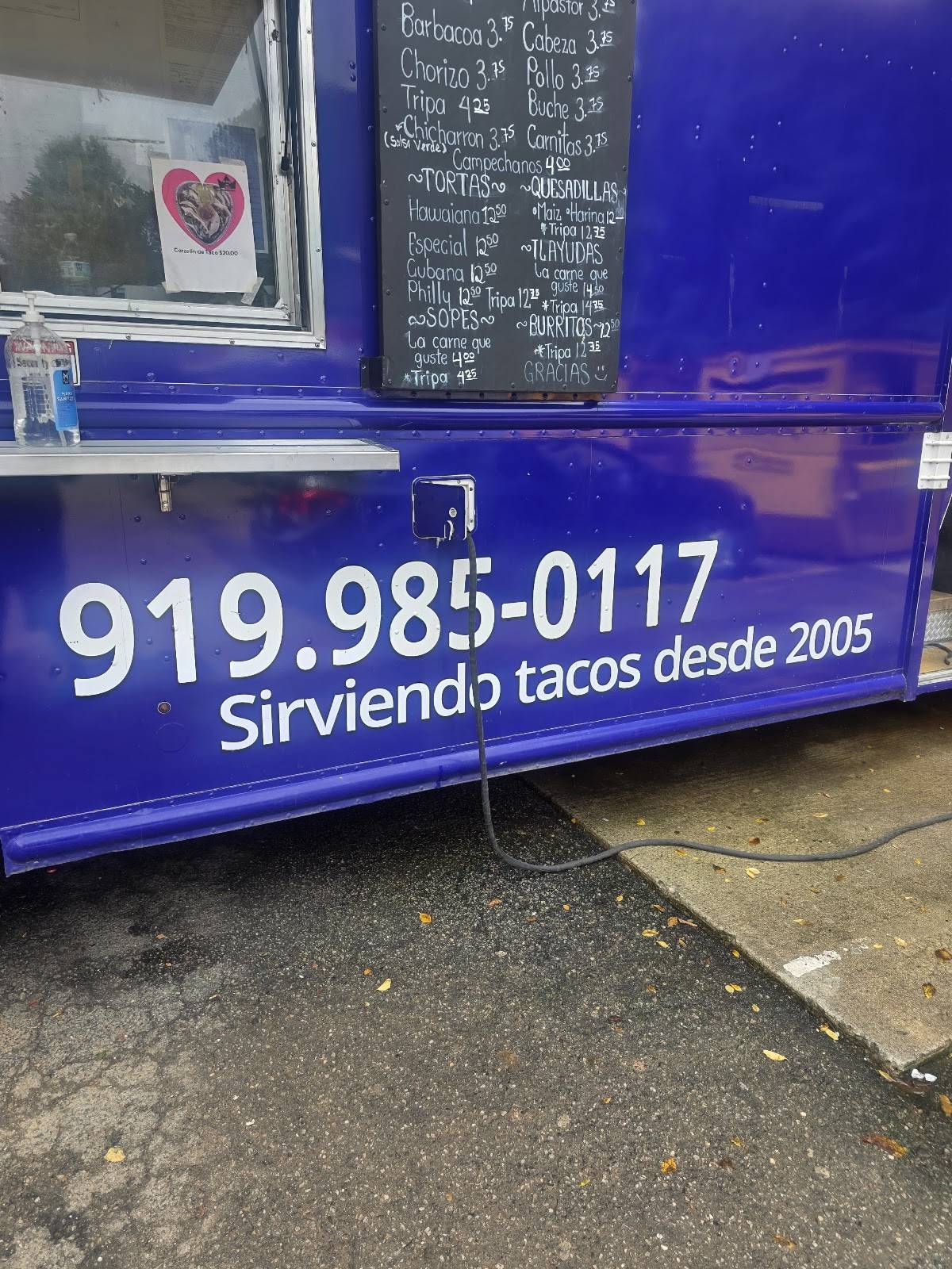 El Rey del Taco (Food truck) меню