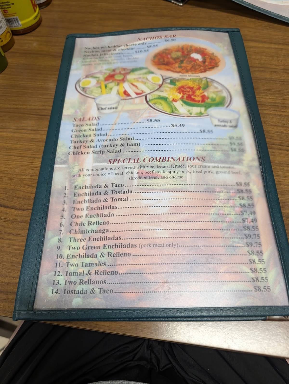 El Rincon Mexican меню
