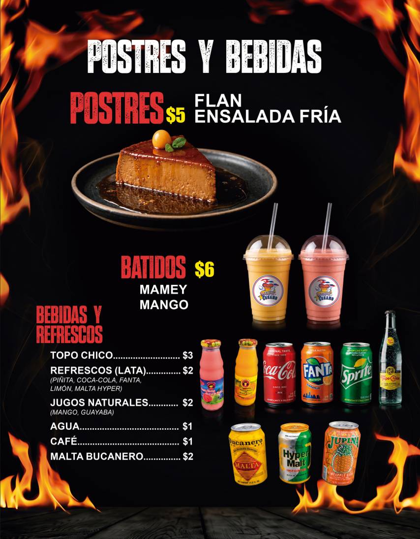 El Rinconcito Cubano меню
