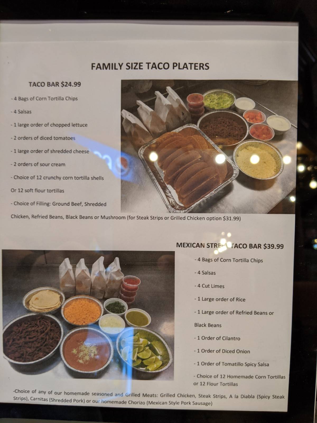 El Rodeo Mexican Restaurant меню