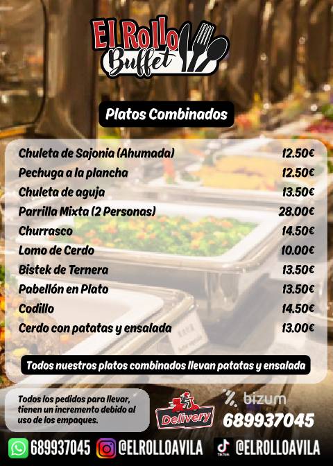 El Rollo - Buffet Libre меню