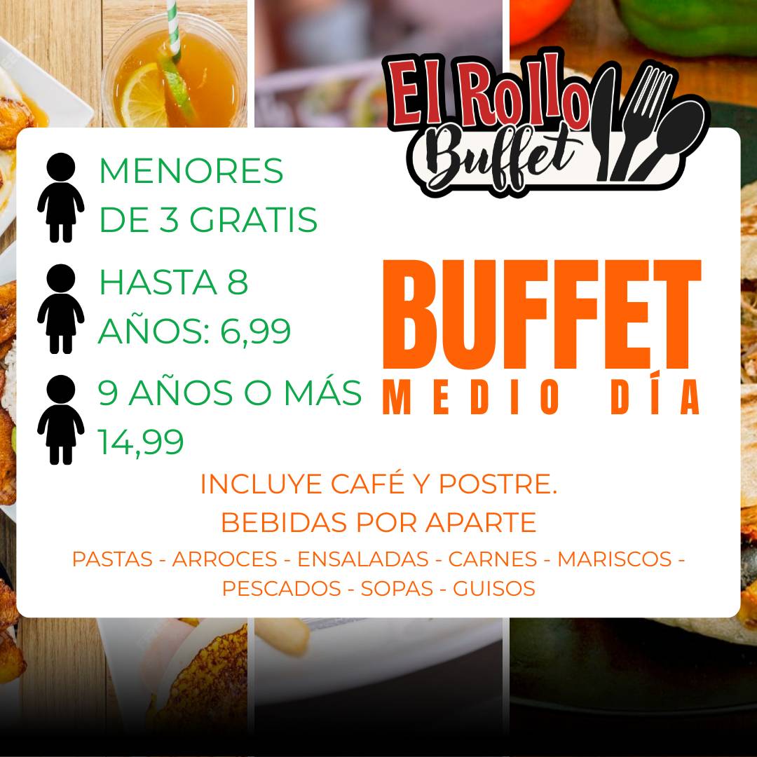 El Rollo - Buffet Libre меню
