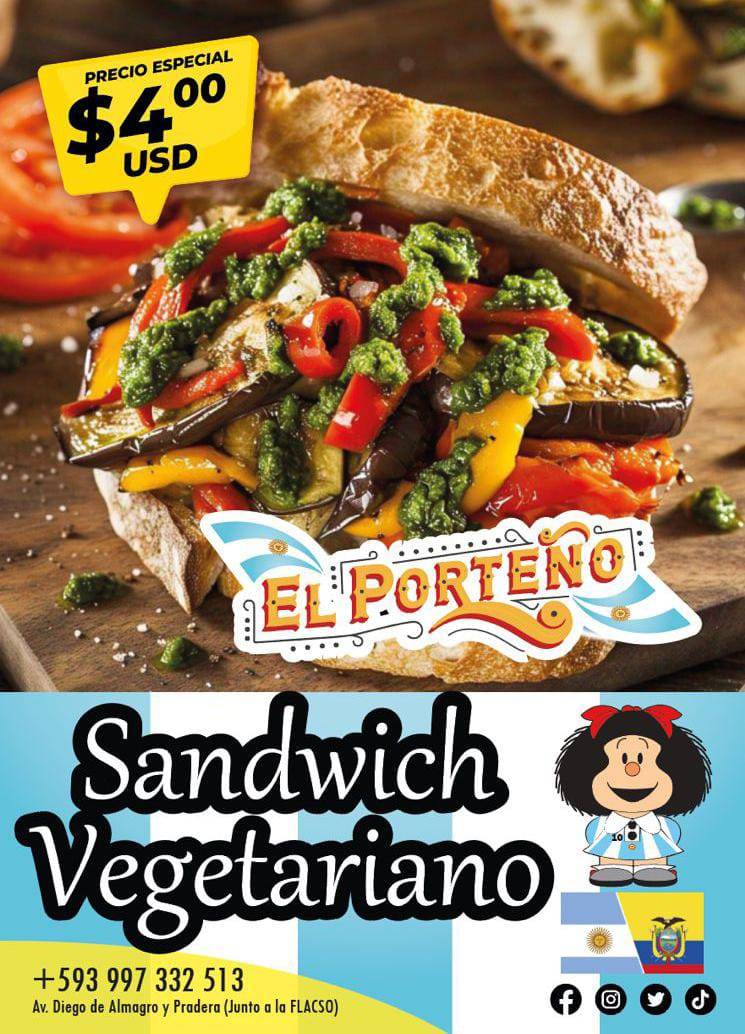El porteño меню
