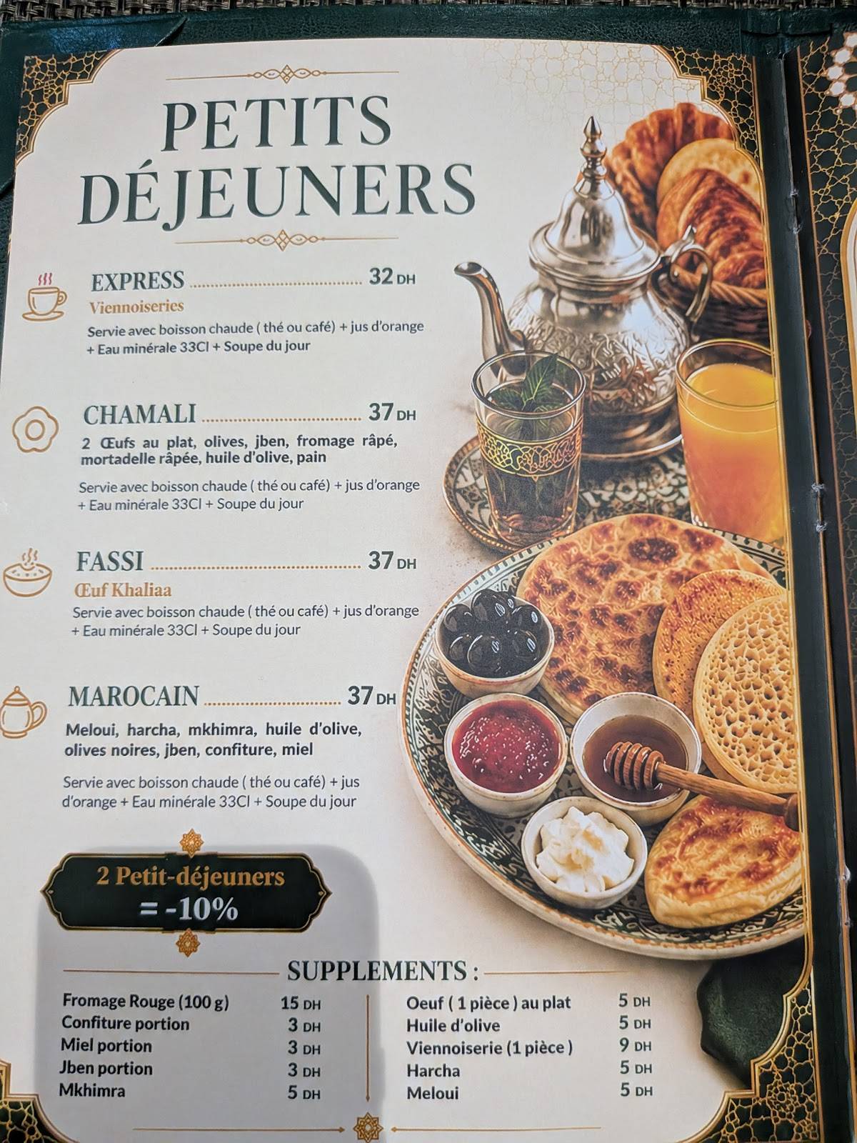 Café Restaurant Milano меню