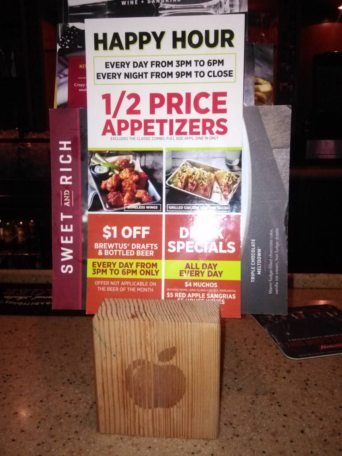 Applebee's Grill + Bar меню