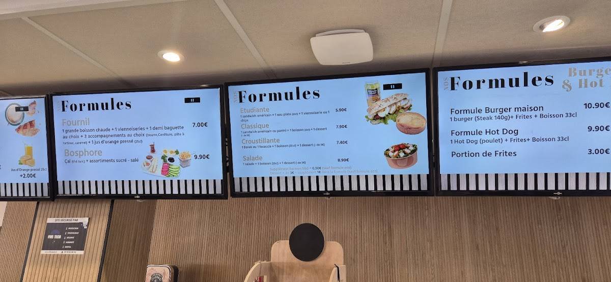 FOURNIL меню