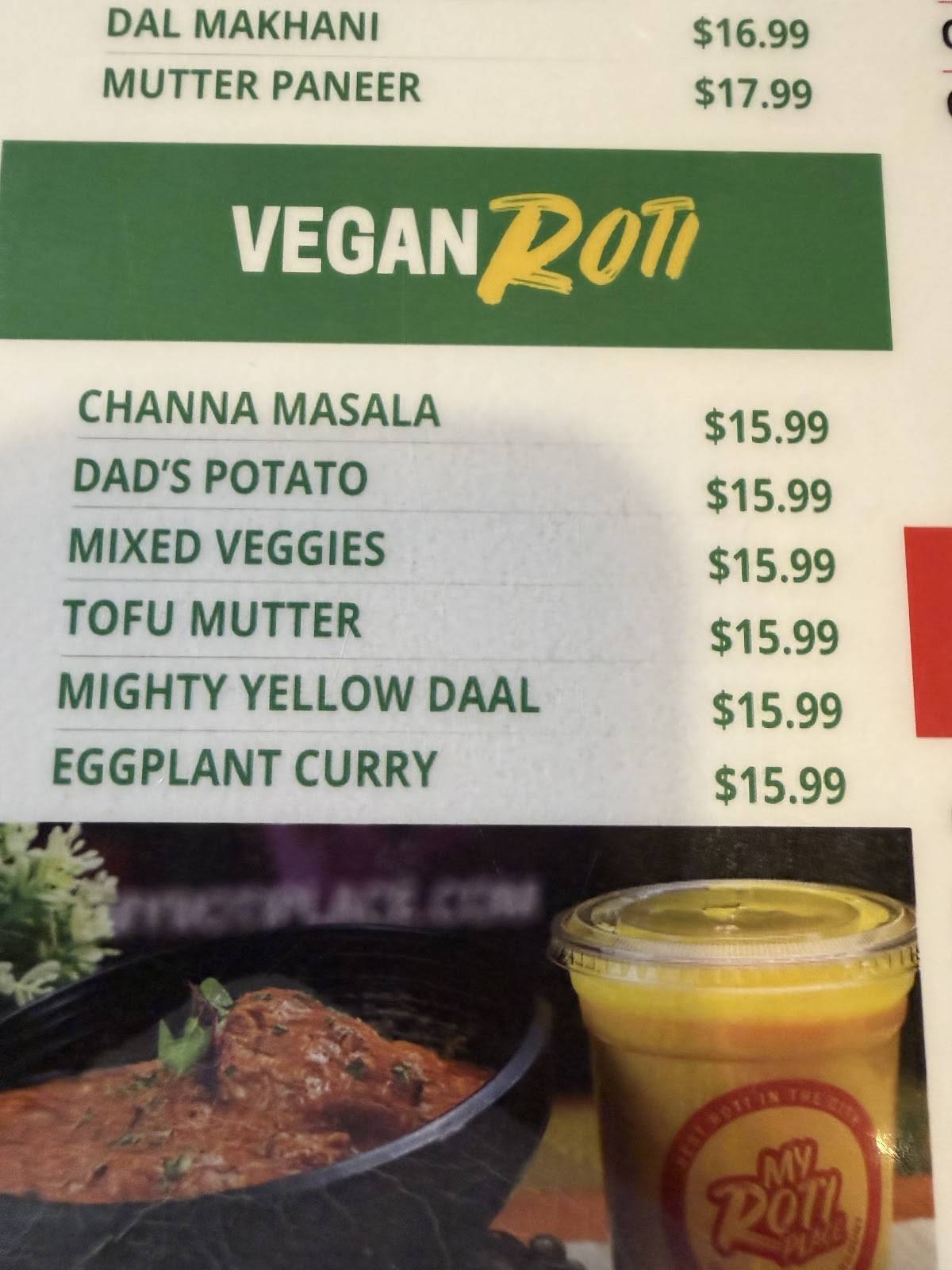My Roti Place / My Dosa Place меню