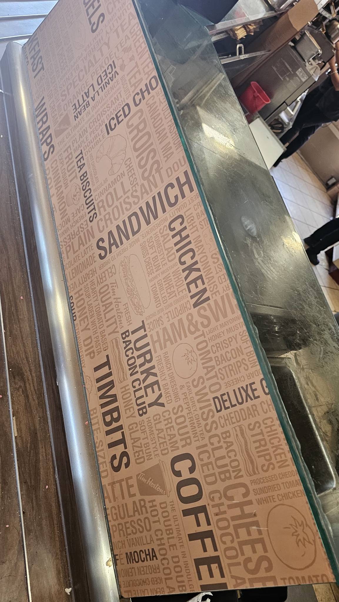 Tim Hortons меню