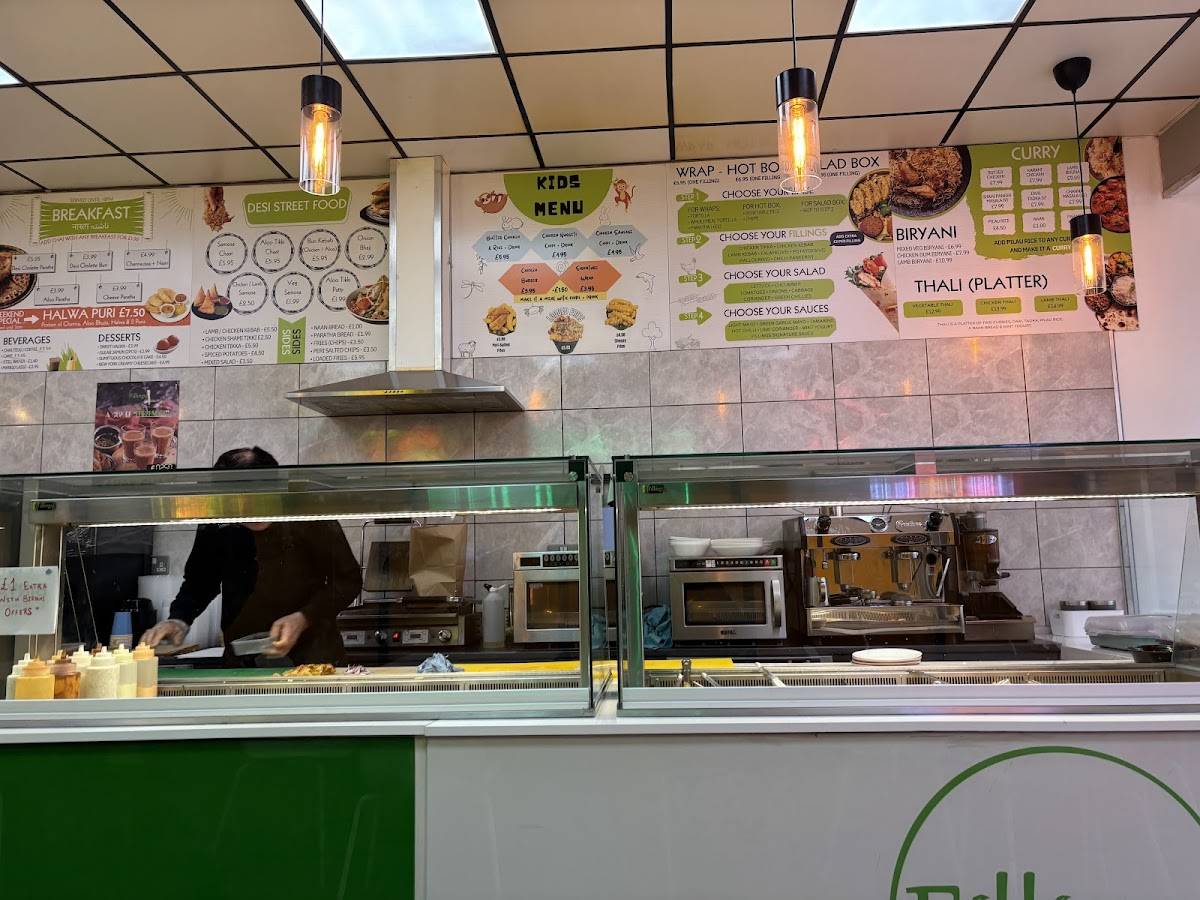 Fillings Sutton Indian Pakistani Restaurant меню