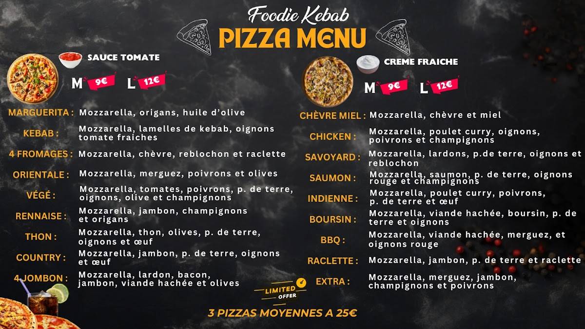 Foodie Kebab меню