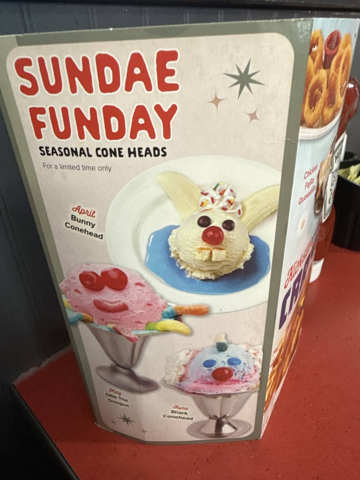 Friendly's меню