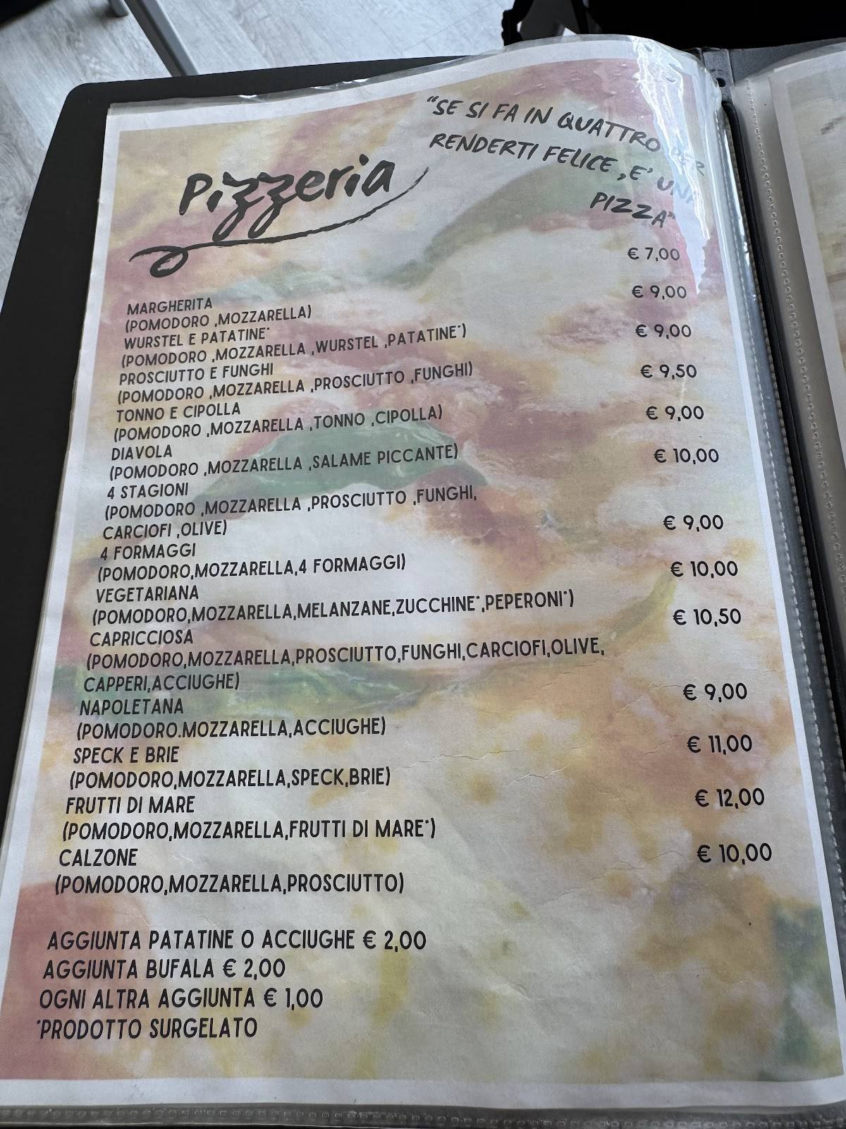 Fusion Restaurant меню