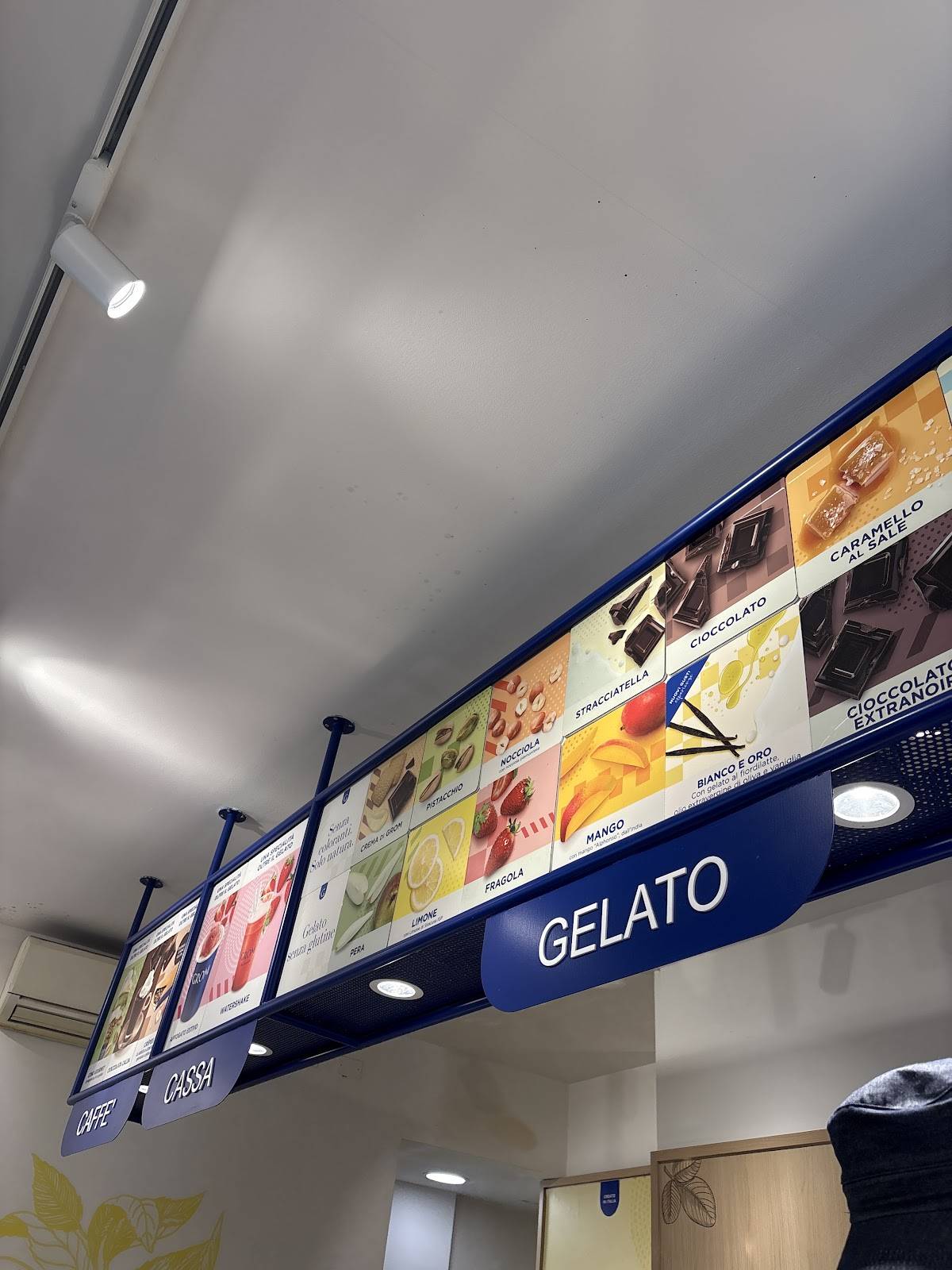 GROM Gelato меню