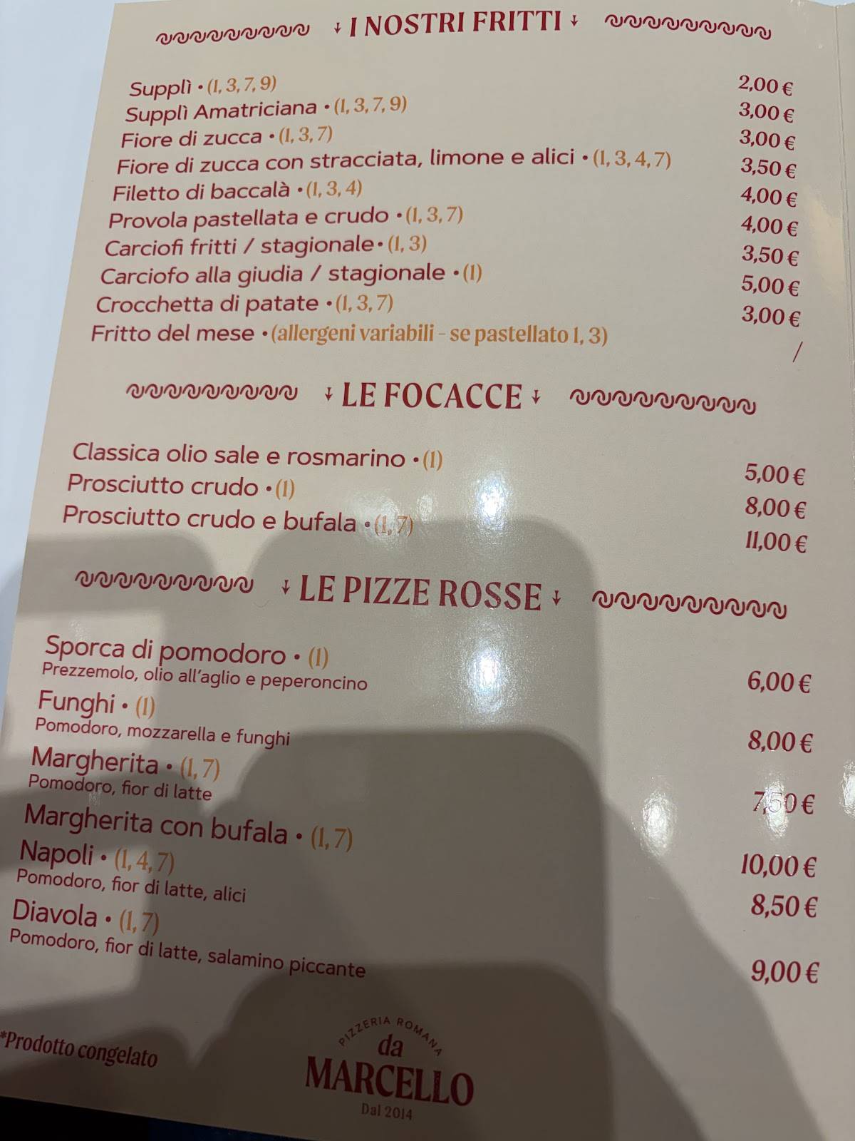 Good Good Pizzeria меню