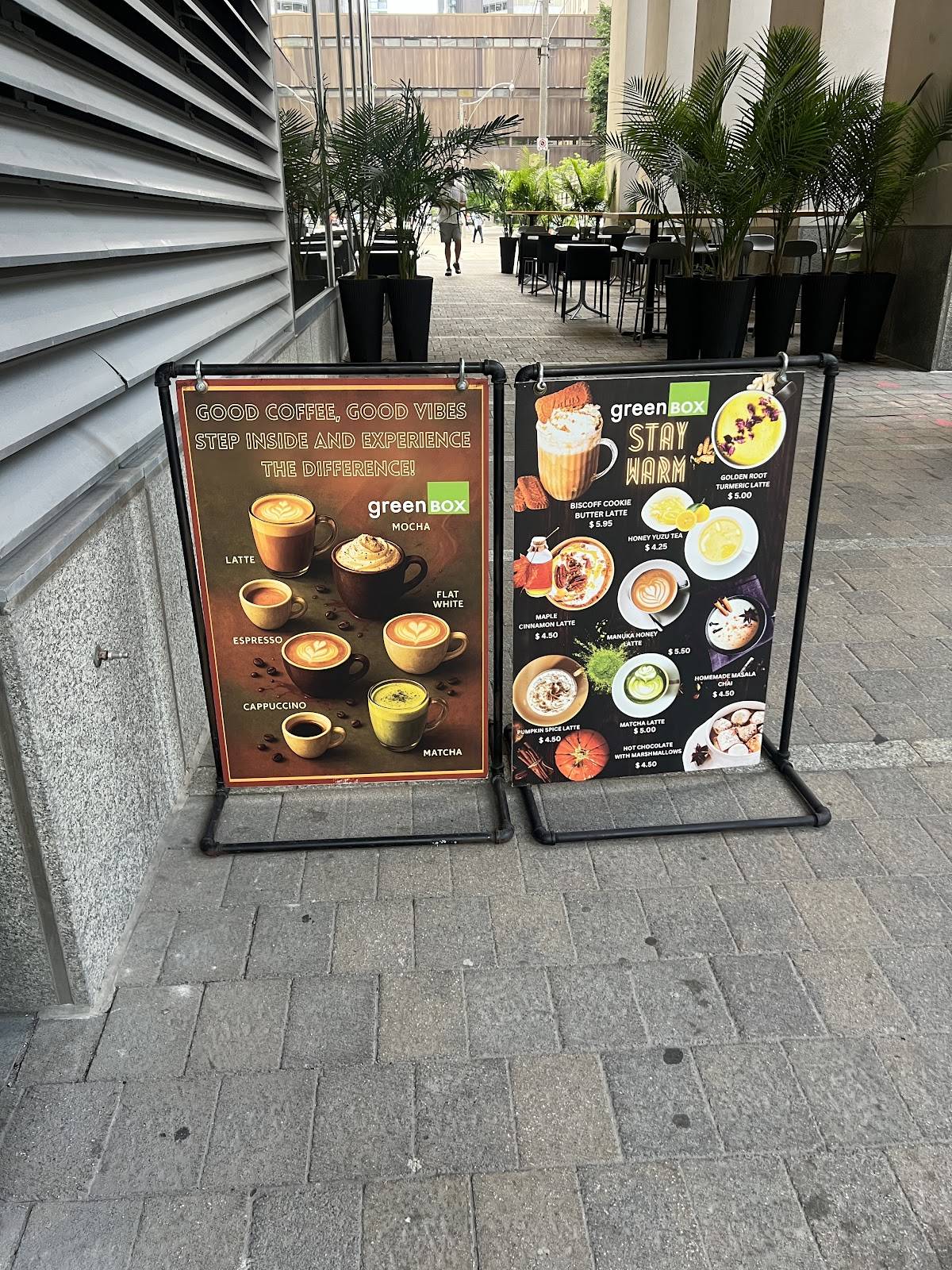 Green Box Express меню