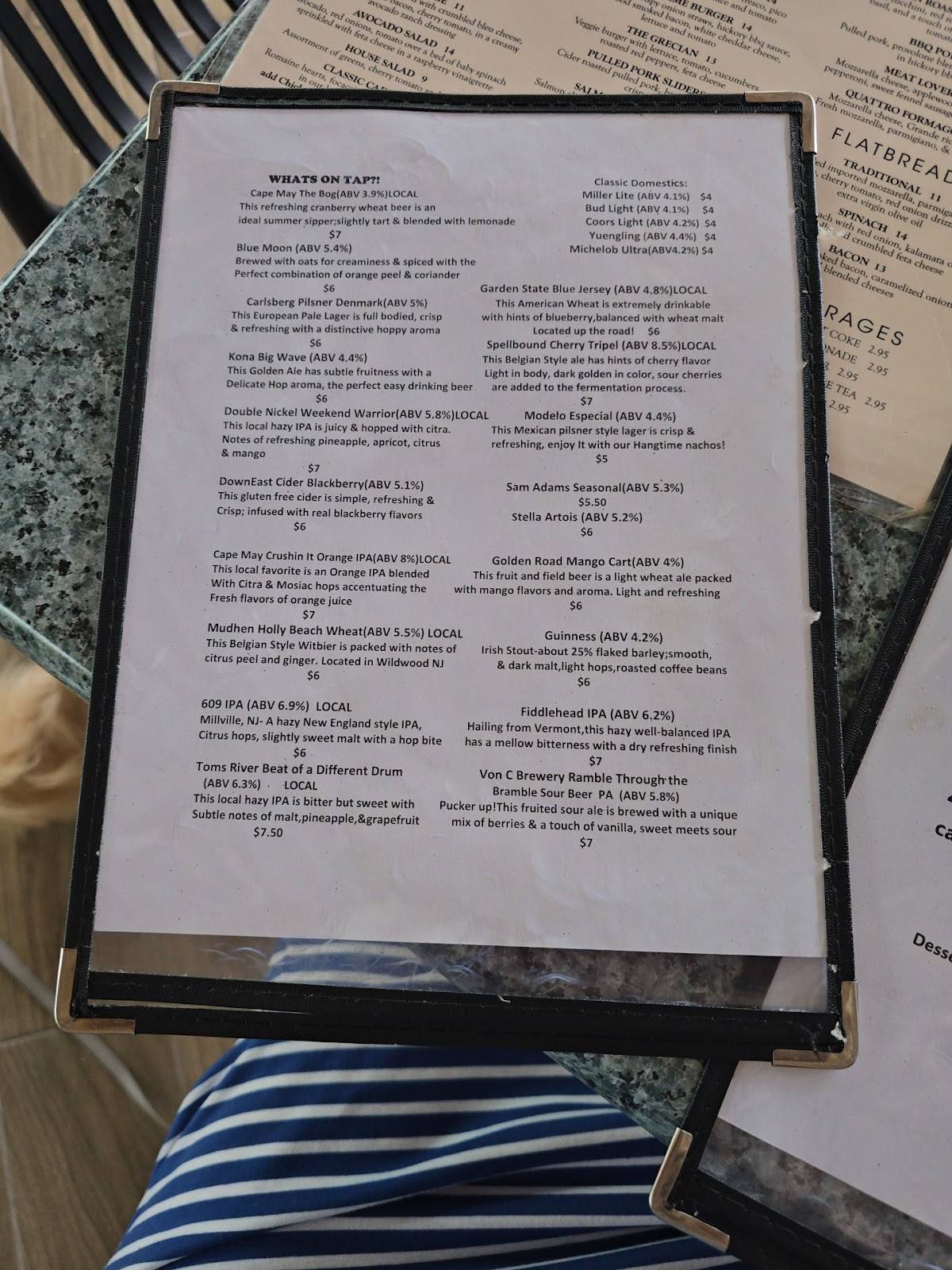 Hangtime Bar and Grille (NEW JERSEY) меню