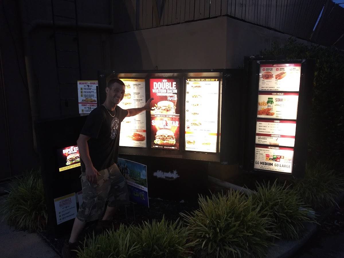 Hardee's меню