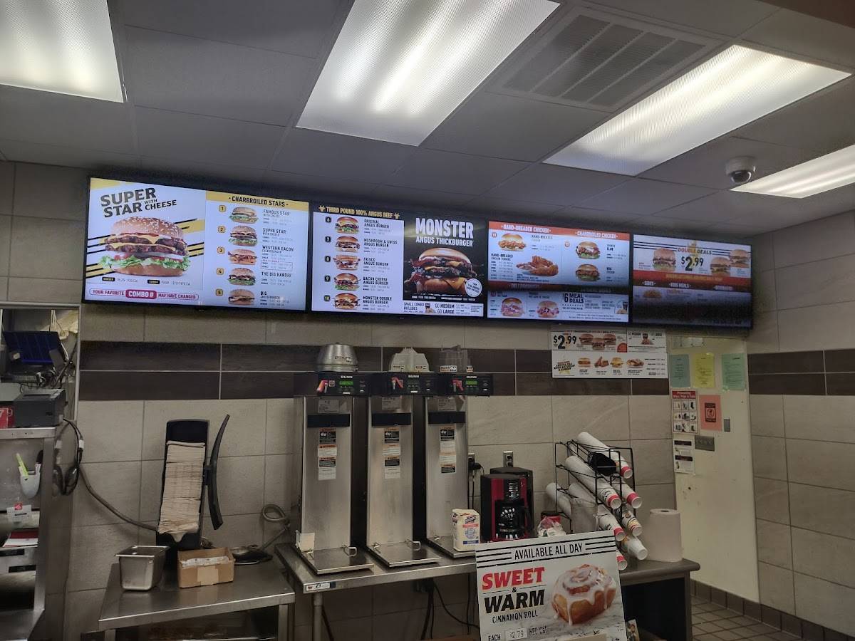 Hardee's меню